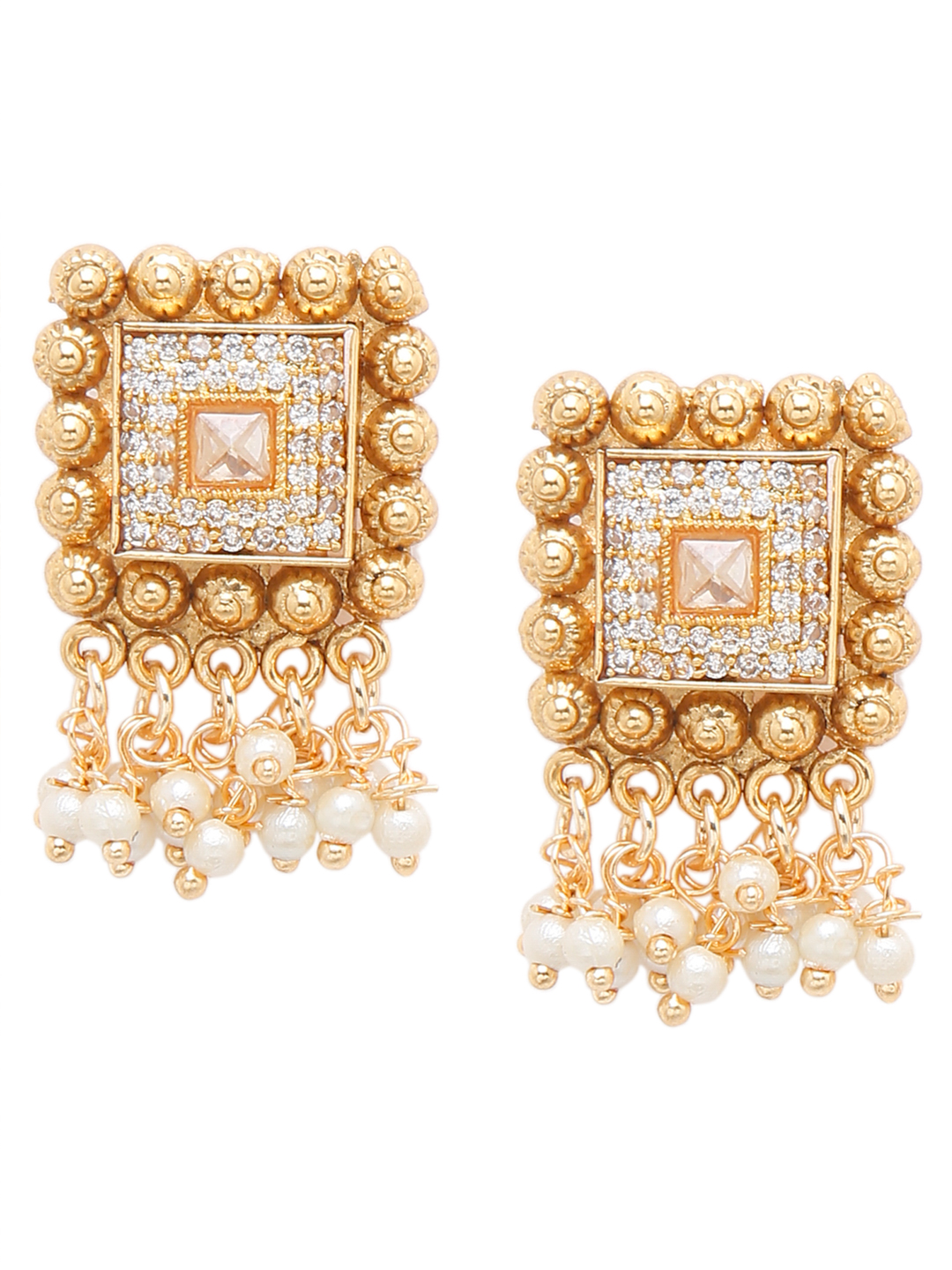 YouBella Jewellery Celebrity Inspired Gold Plated Necklace Jewellery Set for Girls and Women
